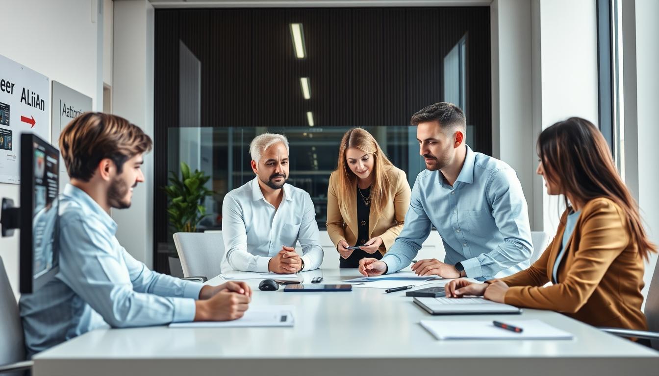 Business software planning session